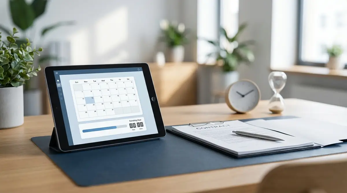 【実践3】契約期間・経過日数の計算｜残り日数を自動算出