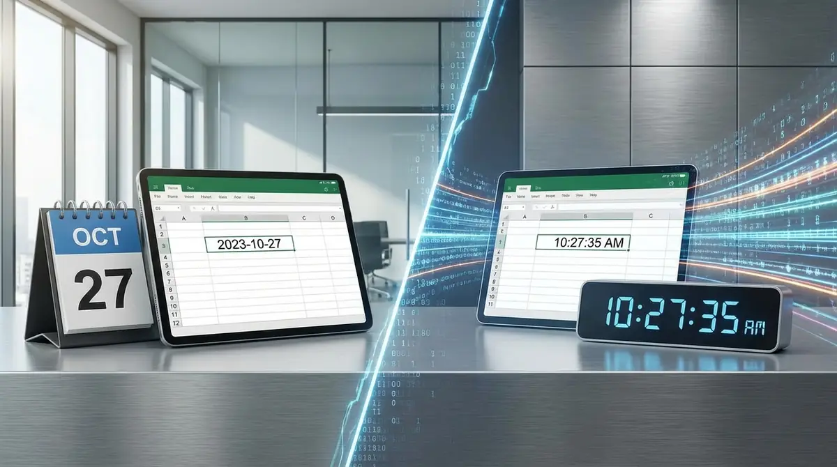 TODAY関数とNOW関数の違いとは？構文と戻り値を比較