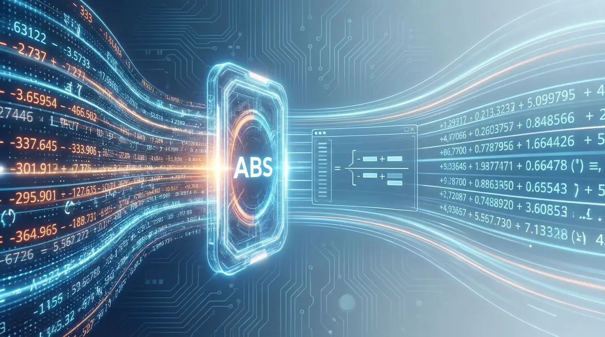 【結論】ABS関数の構文とコピペできる数式