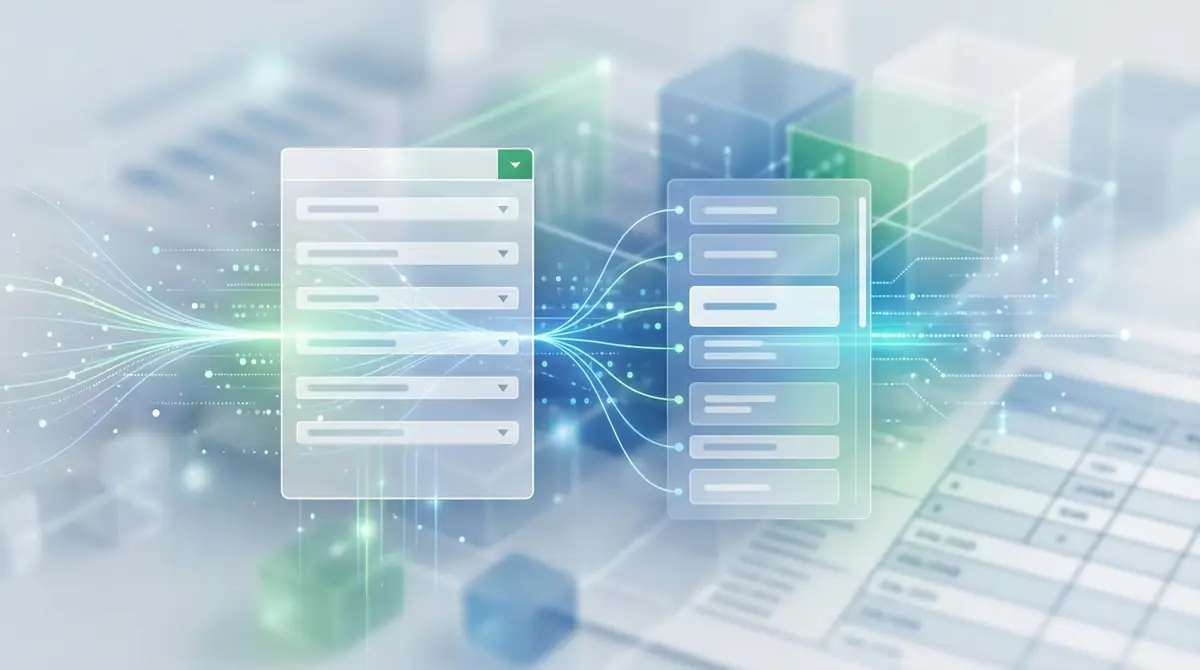 【5ステップ】Excelで2段階連動プルダウンを設定する手順