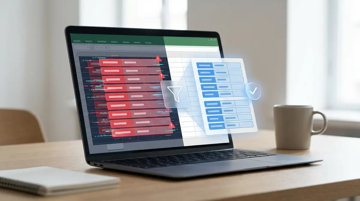 Excelの重複削除でよくあるエラーと対処法
