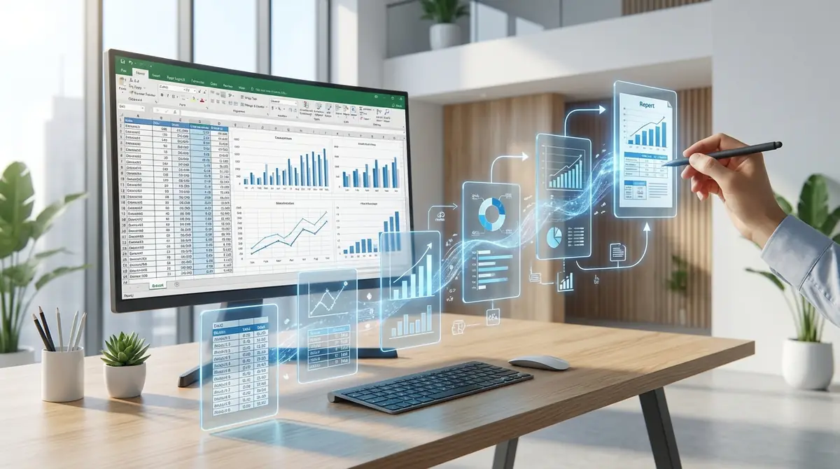 Excelデータ分析は6ステップで完了する【全体像を図解】
