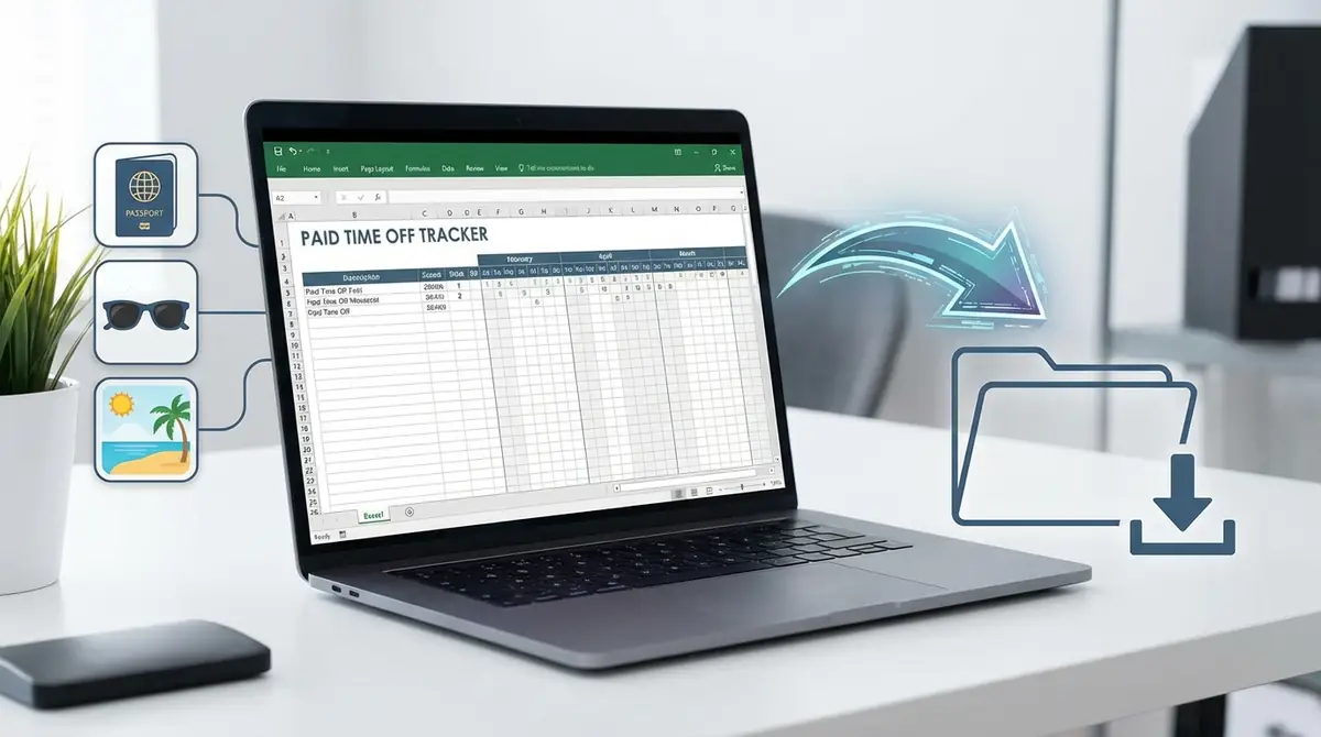 有給管理Excelテンプレートを無料ダウンロード